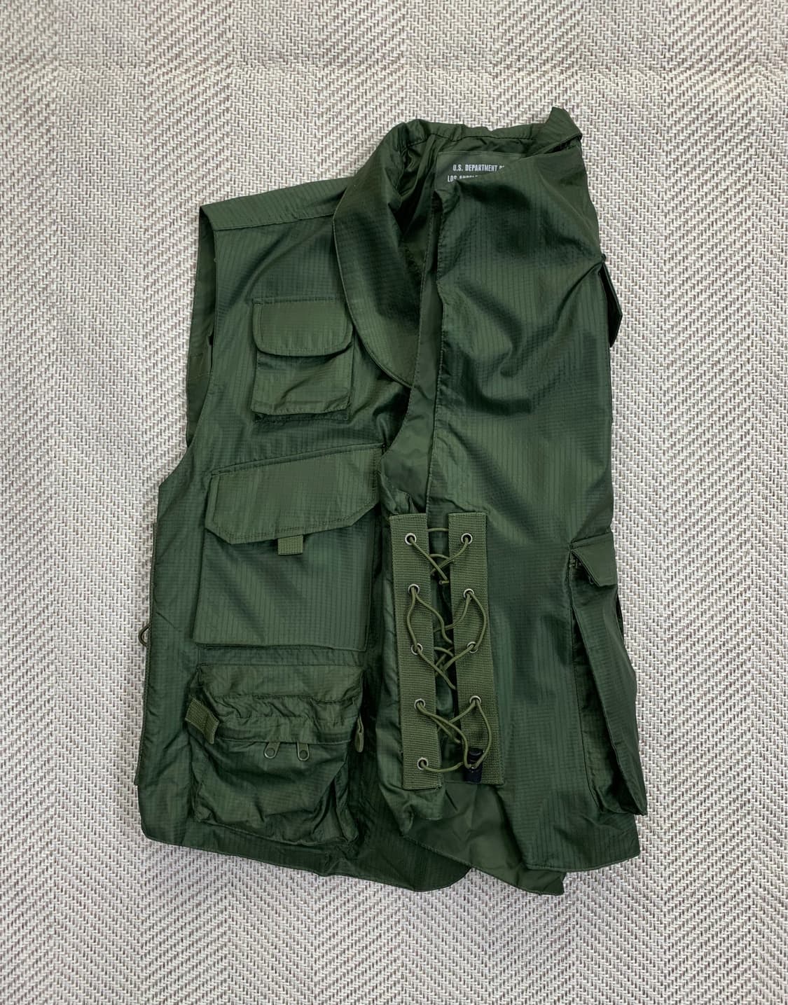 밀리터리 멀티포켓 베스트 카키 L 상품이미지3