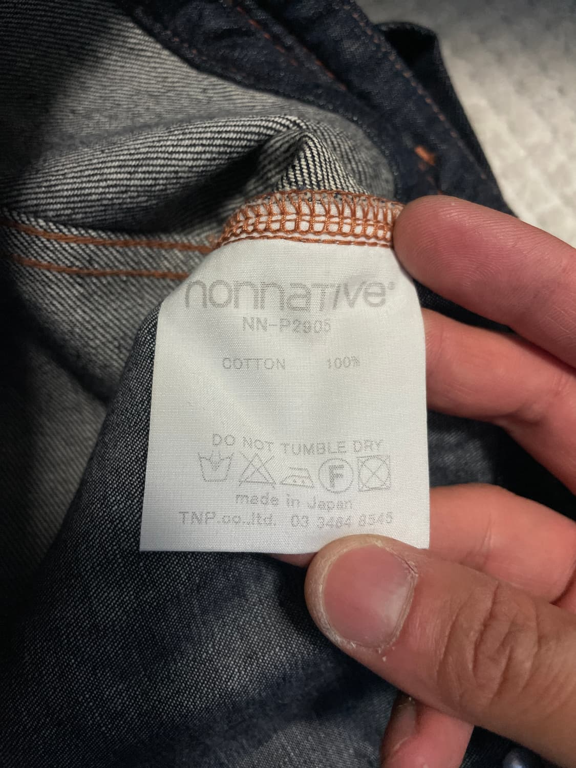 [2] NONNATIVE 논네이티브 드웰러 5포켓 셀비지 데님 상품이미지9