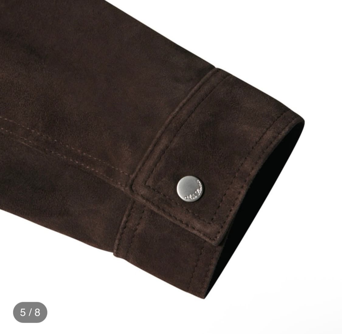 (신품급) 느와르라르메스 스웨이드 자켓 (DARK BROWN)_48 상품이미지7