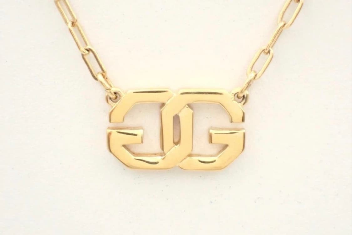 지방시 명품 목걸이 골드 상품이미지7