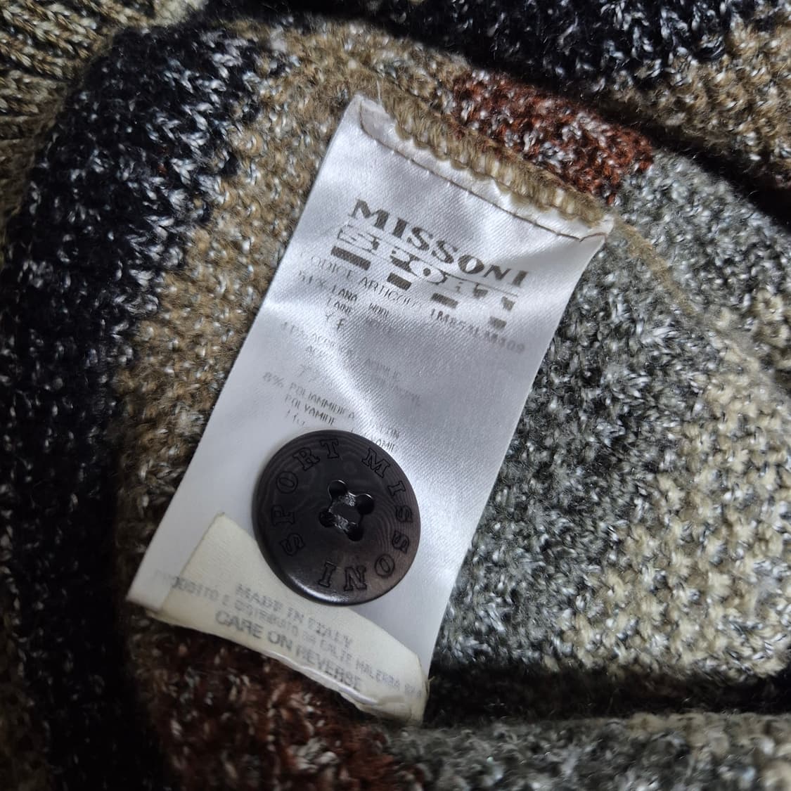 [색감깡패🔥] 미쏘니 모헤어 시그니처 니트 가디건 상품이미지4