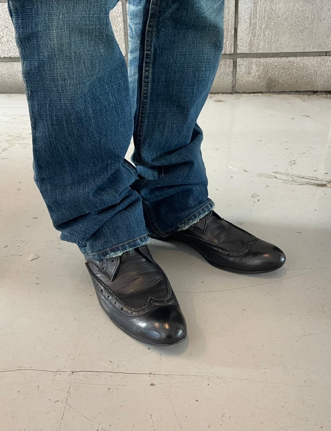 요지야마모토 y’s 윙팁 슈즈 상품이미지2