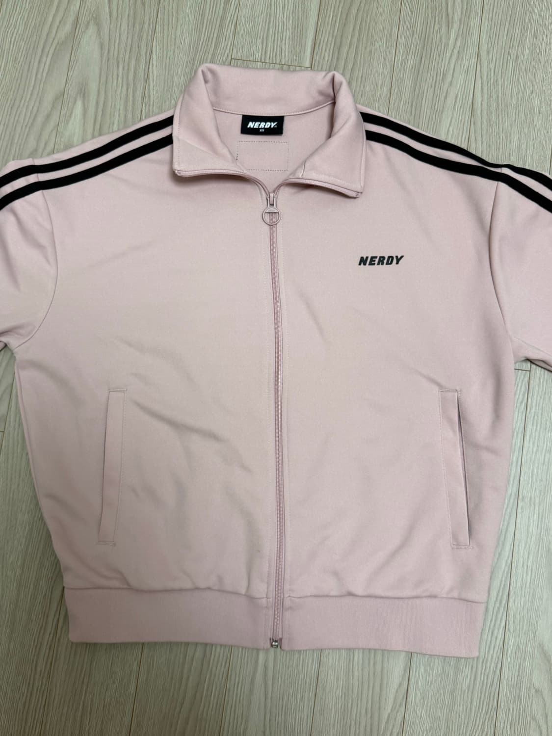 널디 엔와이 트랙탑 져지 핑크 xs 상품이미지2