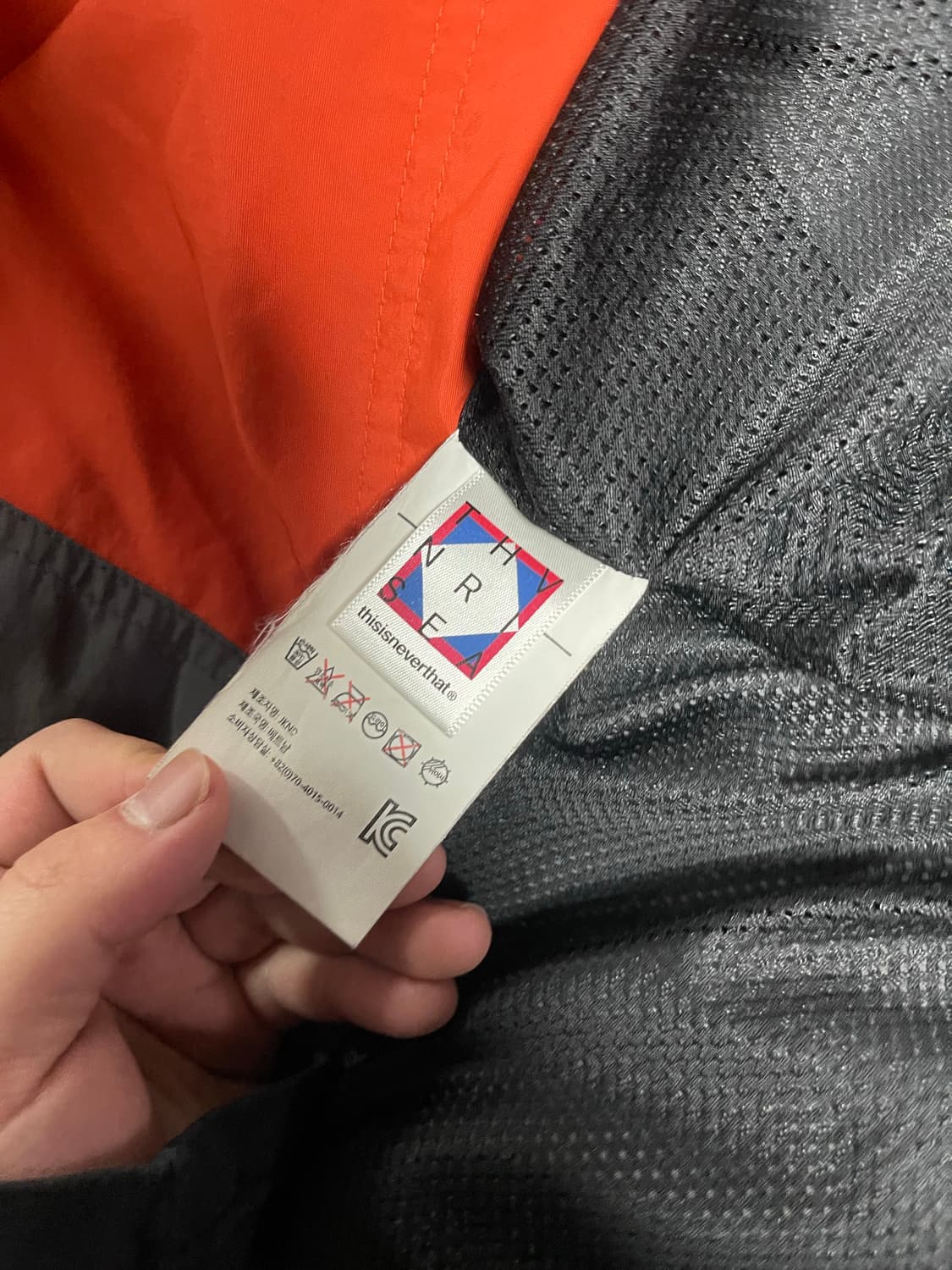 Thisisneverthat 하프 집업 아노락 자켓 상품이미지4