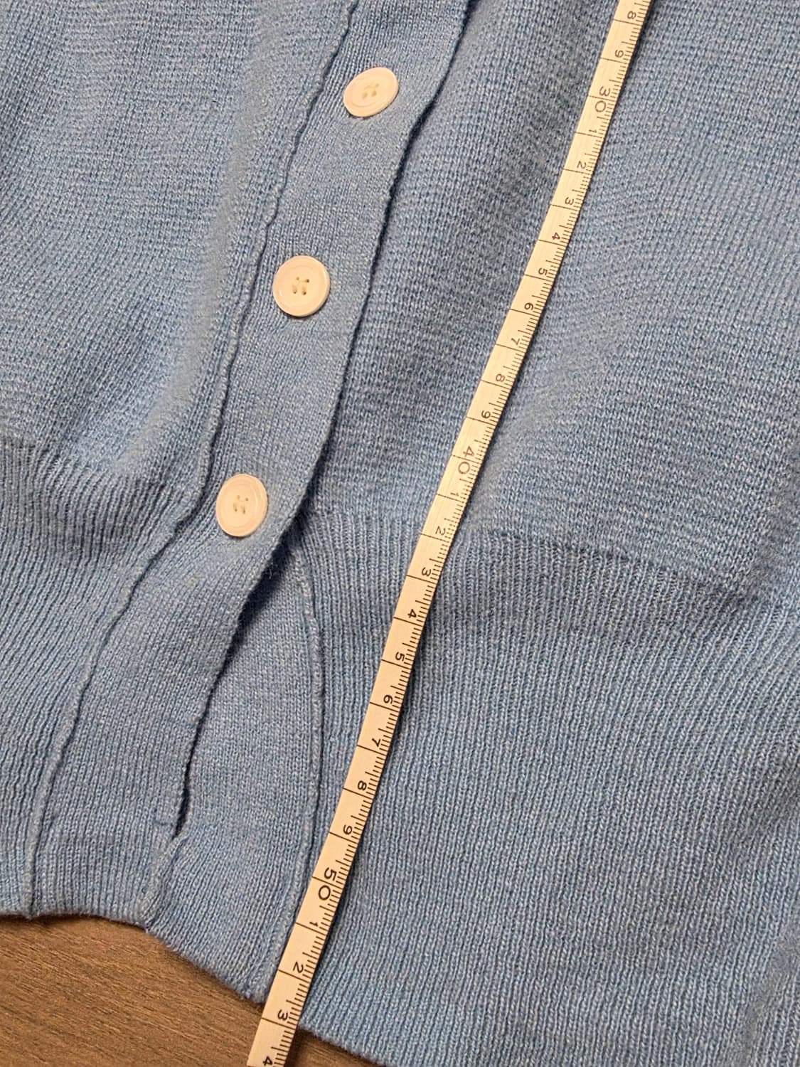 SEESTAR HIHIGH 하늘색 가디건 상품이미지7