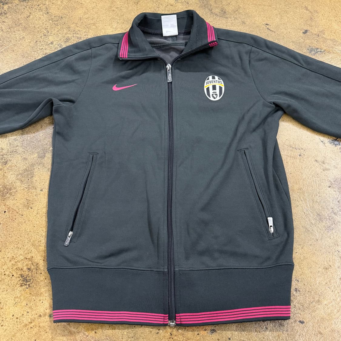 나이키 유벤투스 회핑 그레이 핑크 져지 트랙탑 상품이미지4