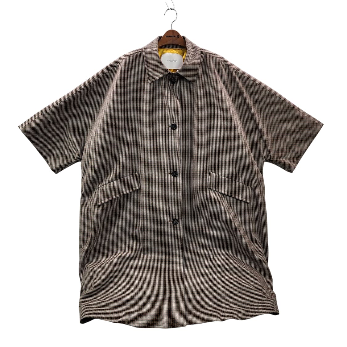 [EUR42] pushBUTTON 푸쉬버튼 오버핏 엄지원 코트 상품이미지1