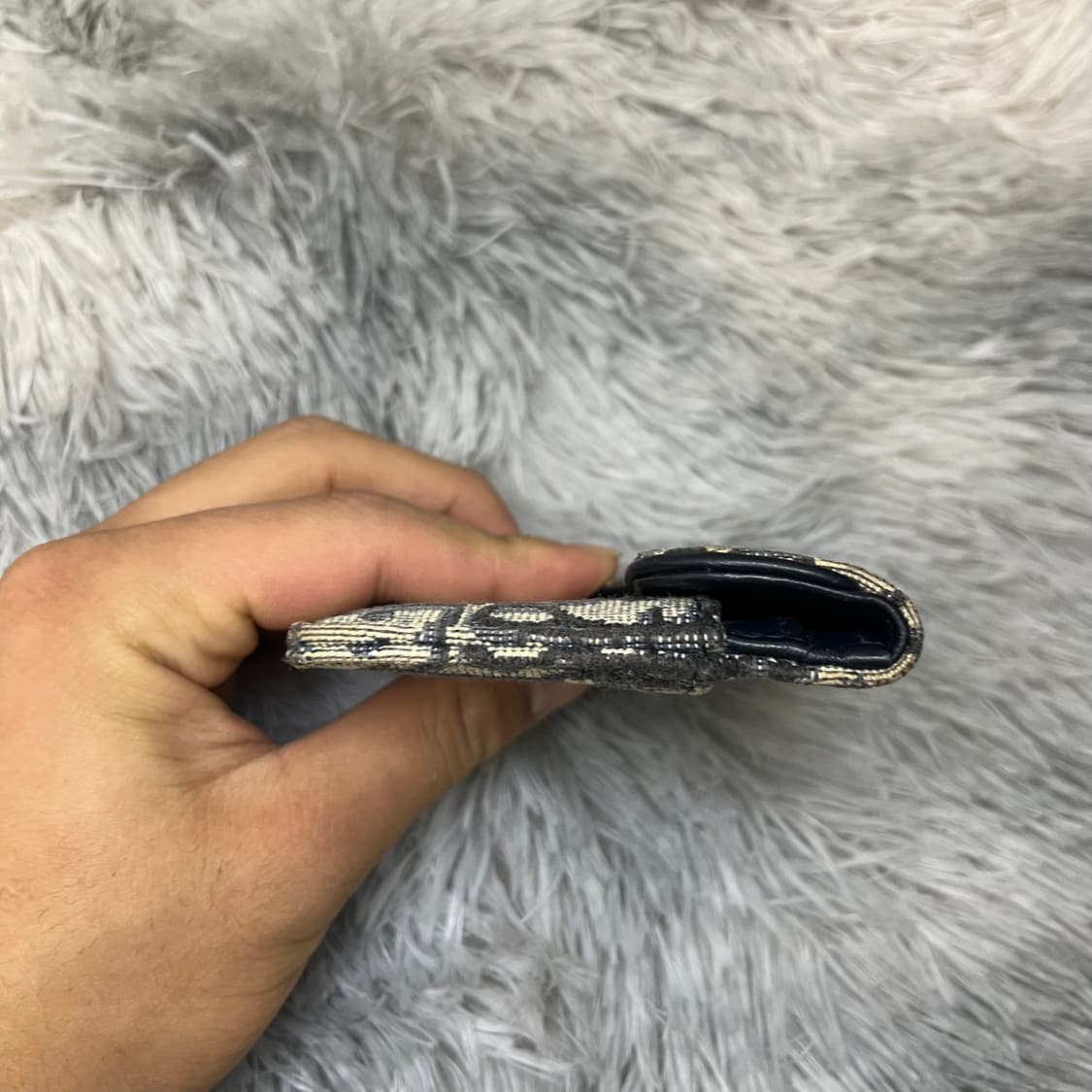 [A급/정품] 디올 오블리크 새들 자카드 카드지갑 상품이미지8