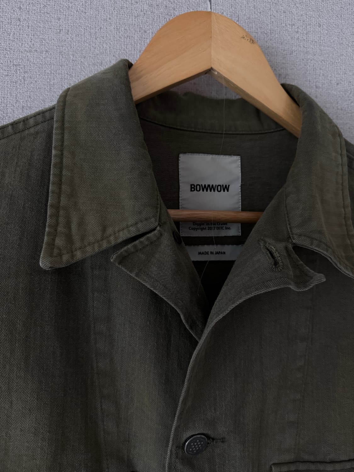 [M]Bowwow JOHN PEACE M42 HBT JACKET 상품이미지3