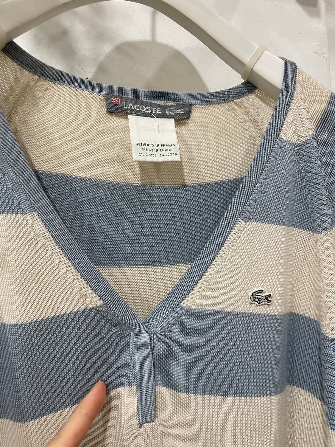 Lacoste stripe knit 상품이미지3