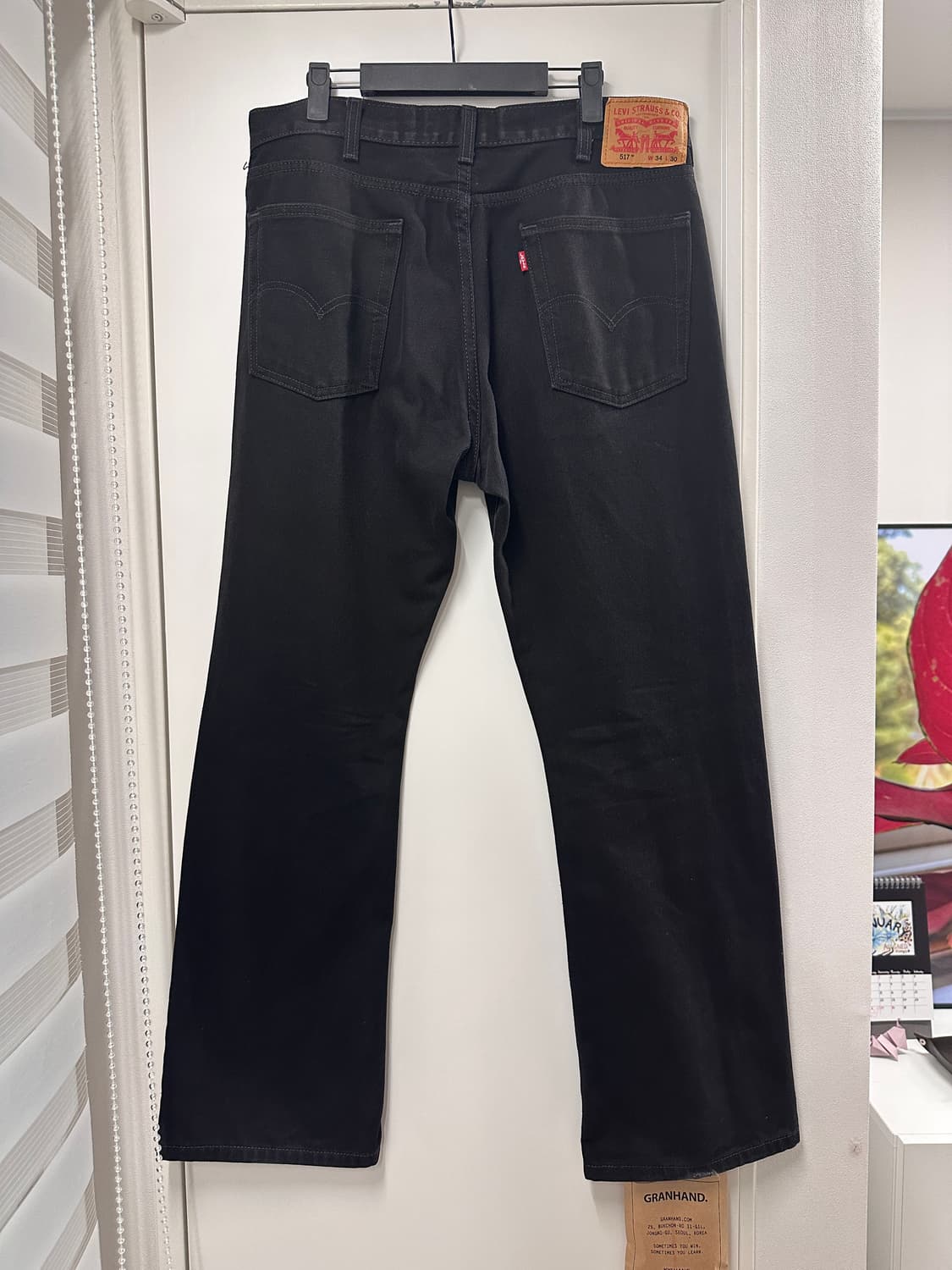 리바이스 517 부츠컷 블랙 상품이미지5