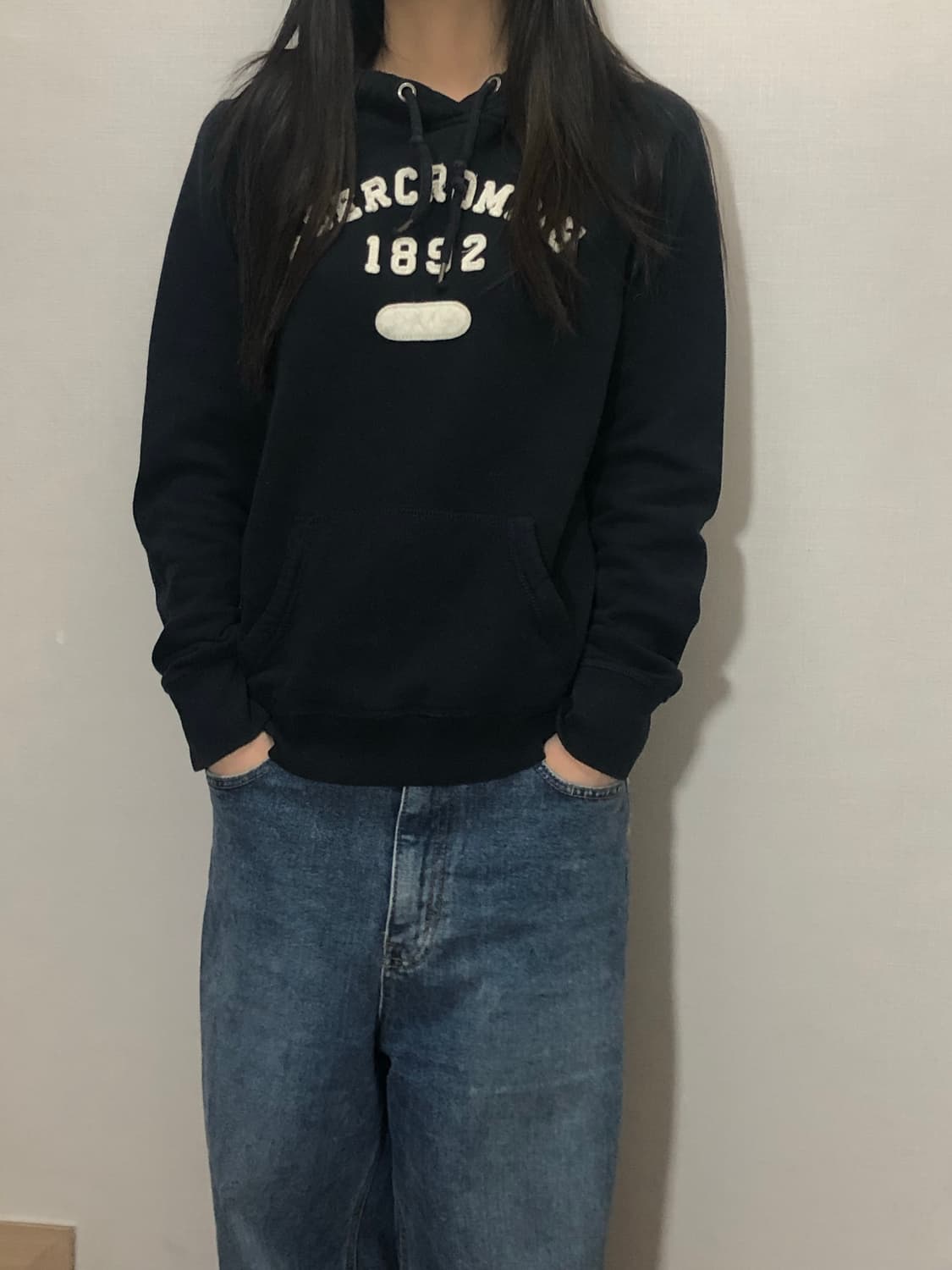 빈티지 아베크롬비 블랙 후디 상품이미지5