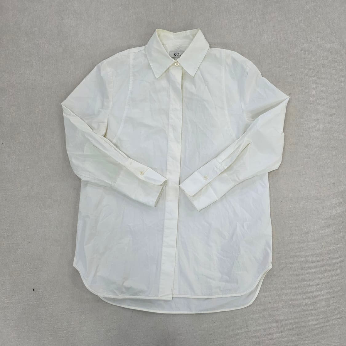 [42] 코스 여성 릴렉스드핏 테일러드 셔츠 1230J 상품이미지1