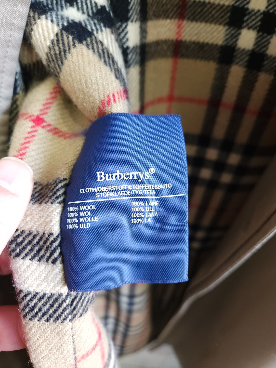 버버리 90s 발마칸 싱글 코트 내피포함

 상품이미지9