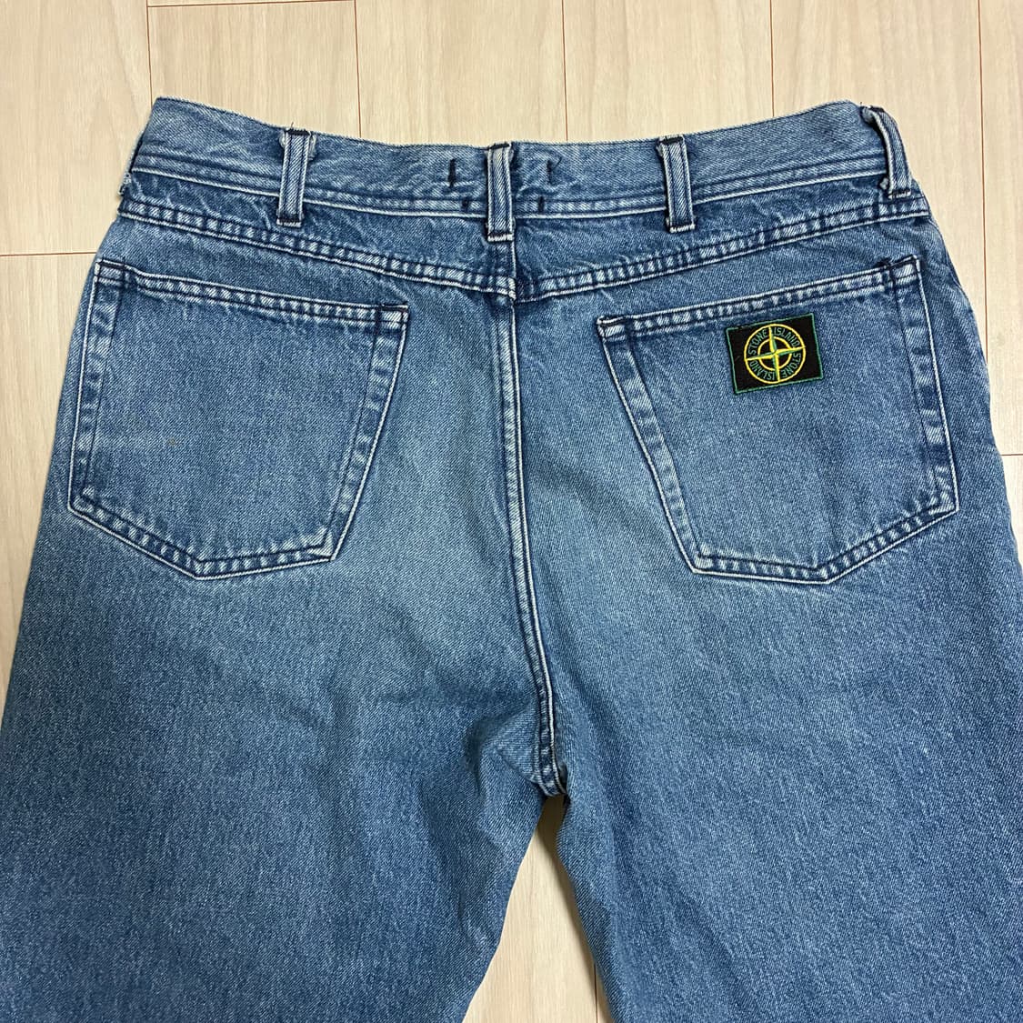 90s 스톤아일랜드 그린엣지 데님 상품이미지1