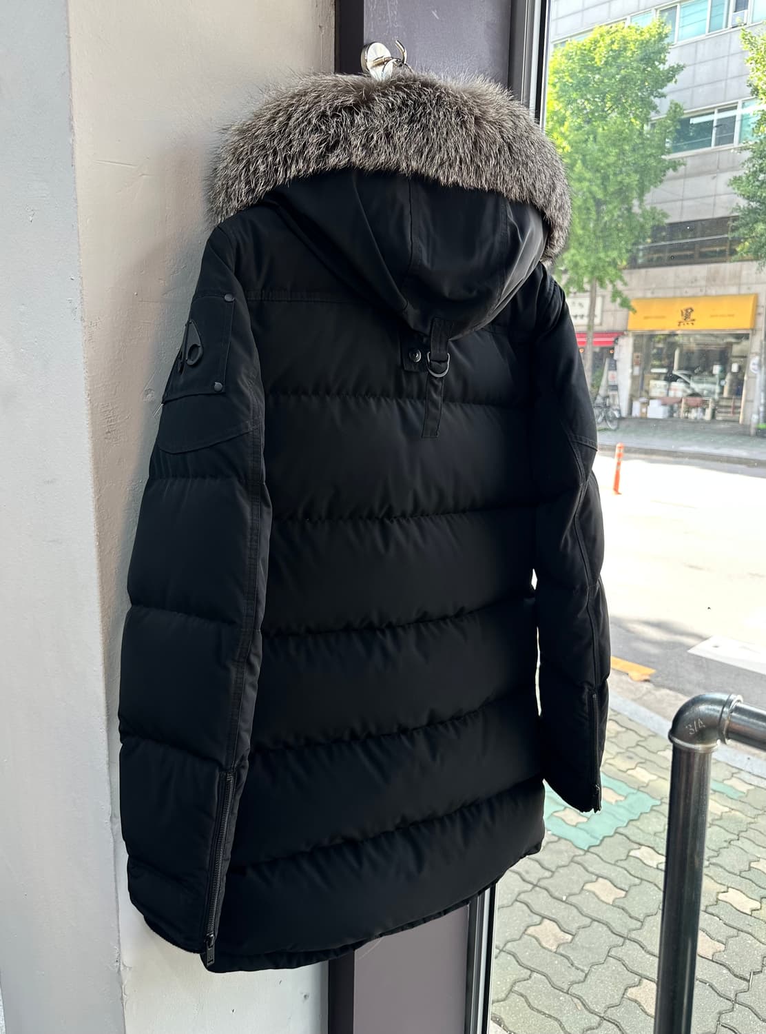 95~100/ 무스너클 빅릿지 폭스퍼 다운패딩 상품이미지9