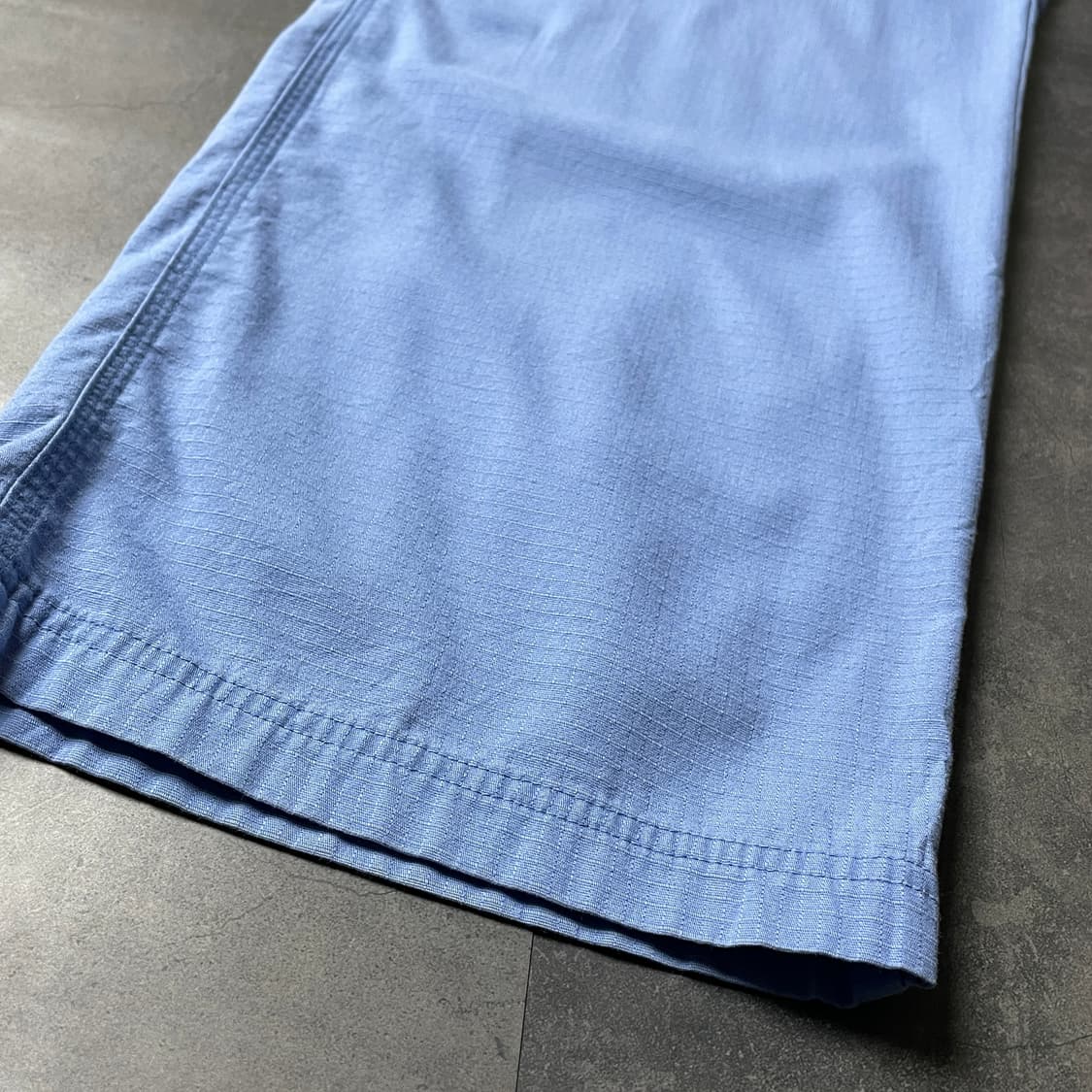 CARHARTT 칼하트 빈티지 하프밴딩 라이트블루 리프스탑 카고 팬츠 상품이미지4