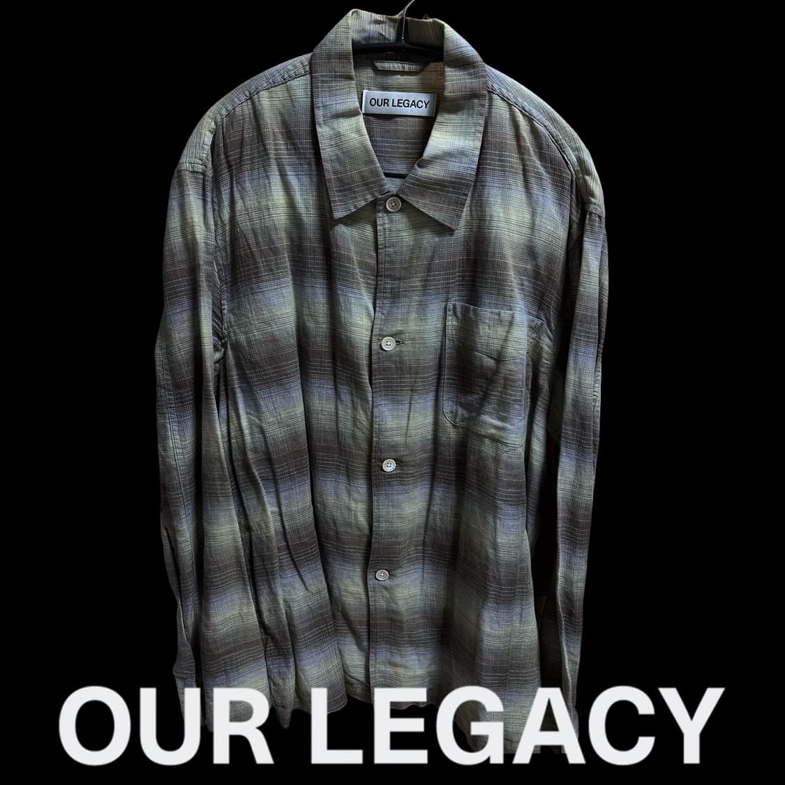 아워레가시 박스 셔츠 48사이즈 상품이미지1