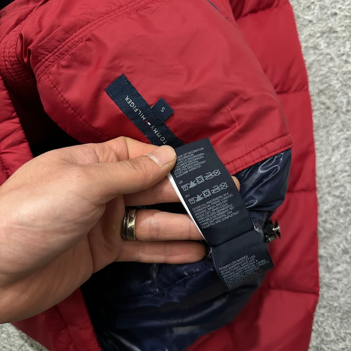 [95] 타미힐피거 덕다운패딩 상품이미지4