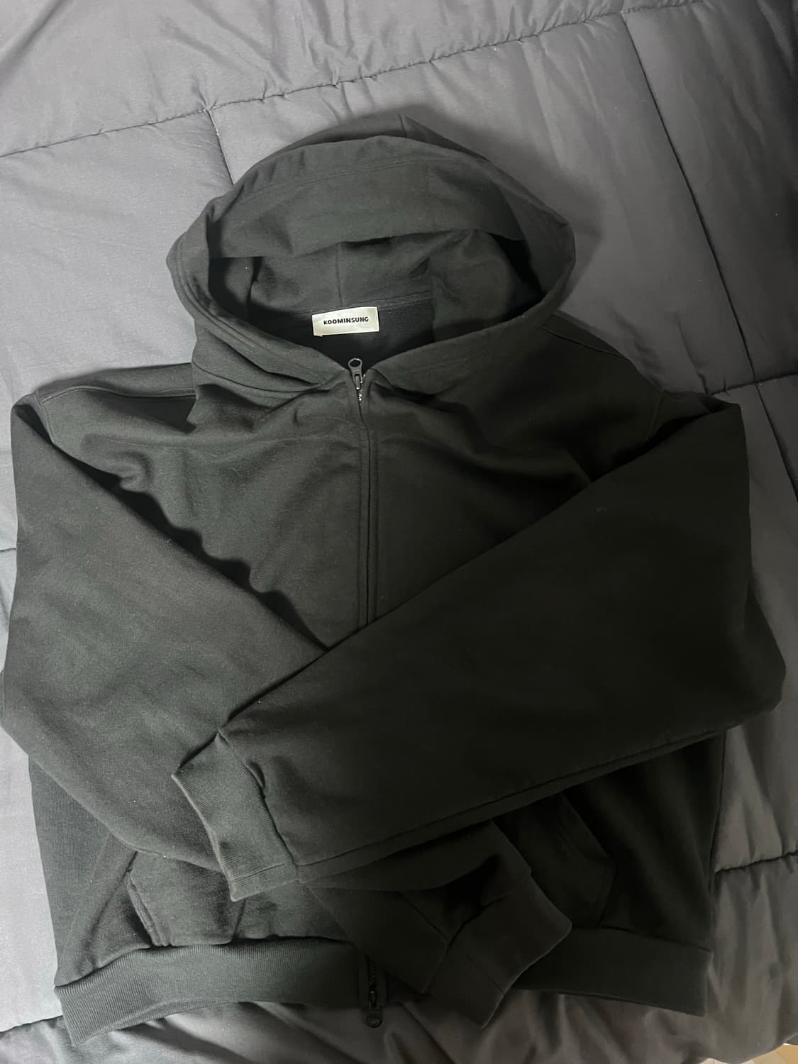 구민성 크롭후드집업 상품이미지4