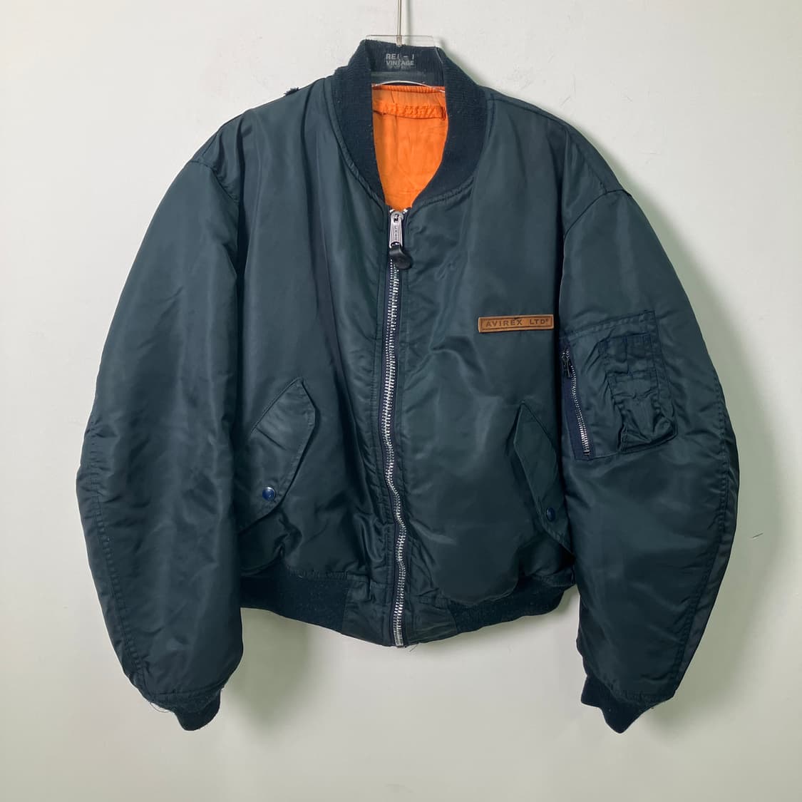 아비렉스 네이비 ma-1 항공 점퍼 L 상품이미지1