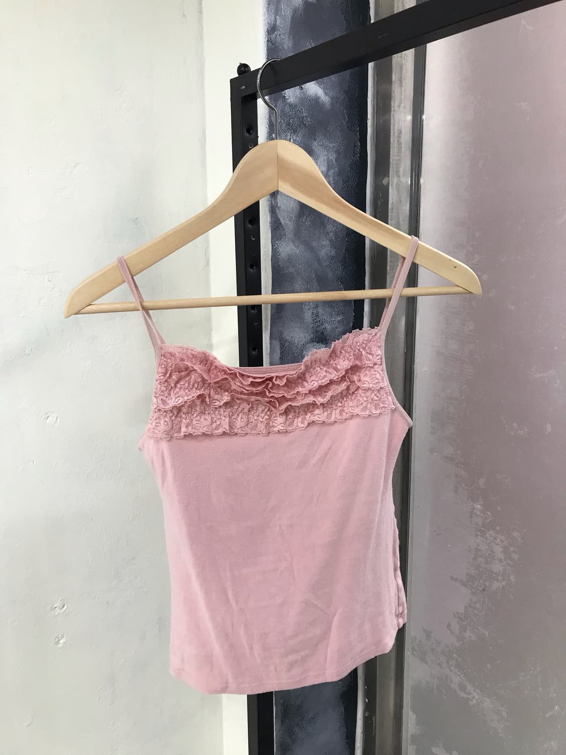 뮤트핑크 페어리 레이스 란제리코어 시스루 원피스 코디세트 상품이미지9