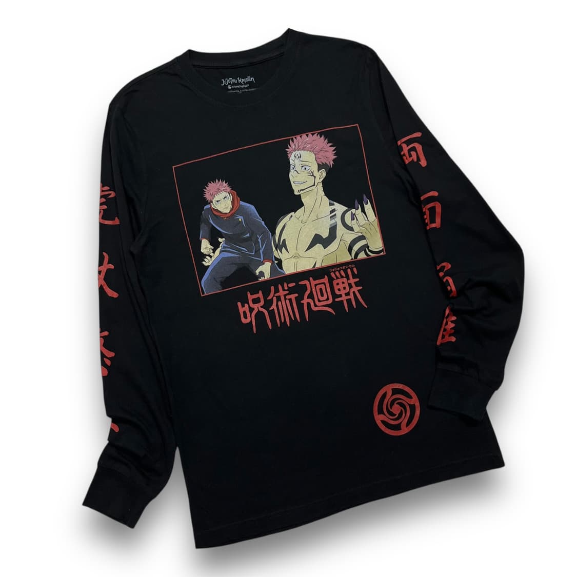 Sukuna Longsleeve Mens T-Shirt 상품이미지1