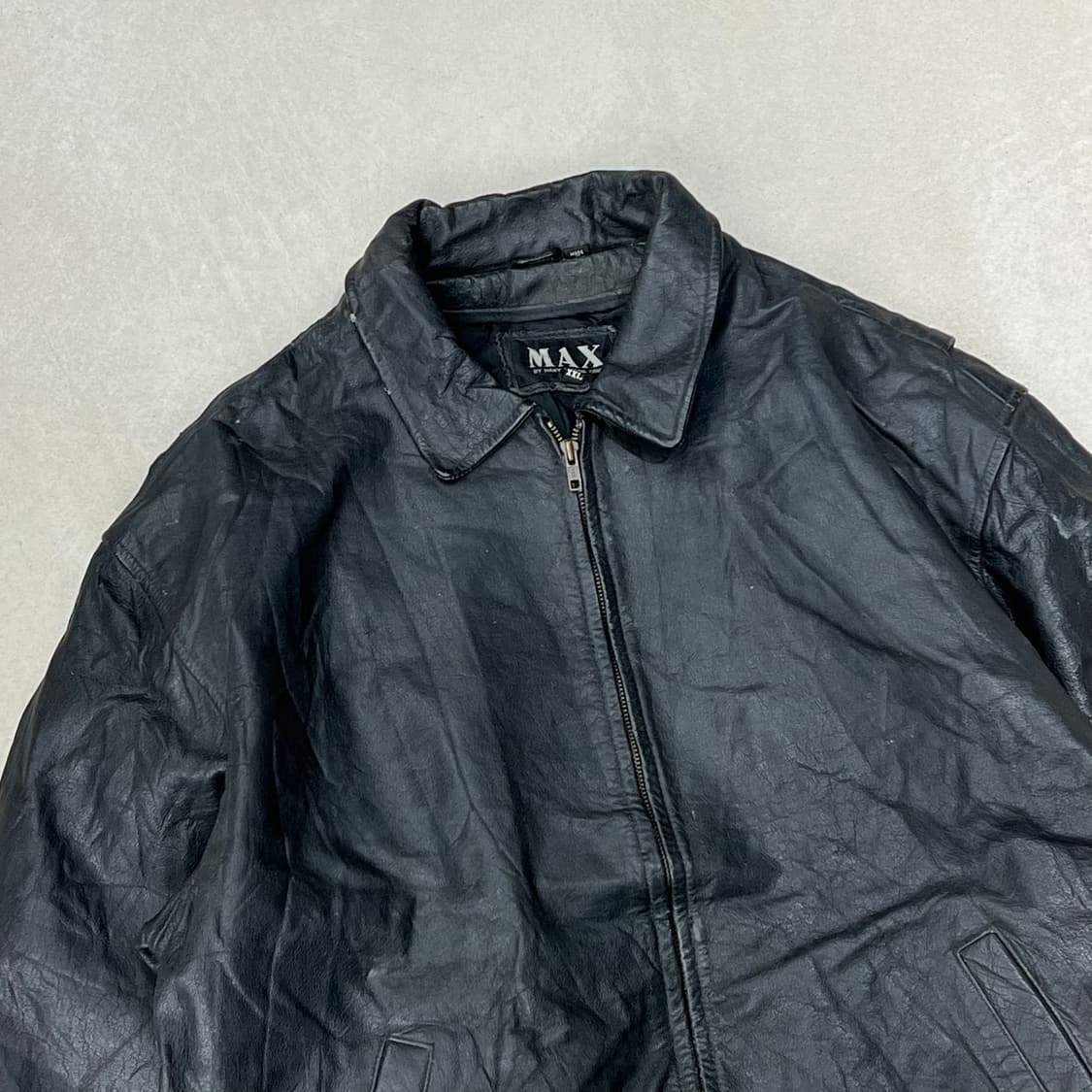 max 레더 봄버자켓 s09081 상품이미지3