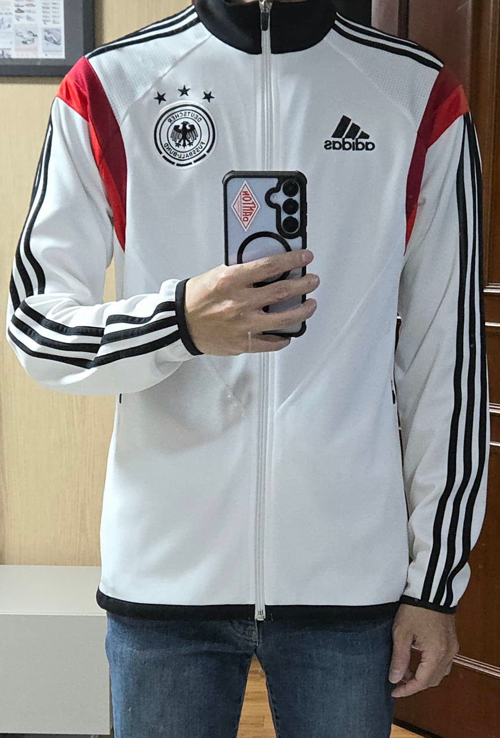 (착샷) 아디다스 독일 국가대표 유니폼 져지 트랙탑 상품이미지8