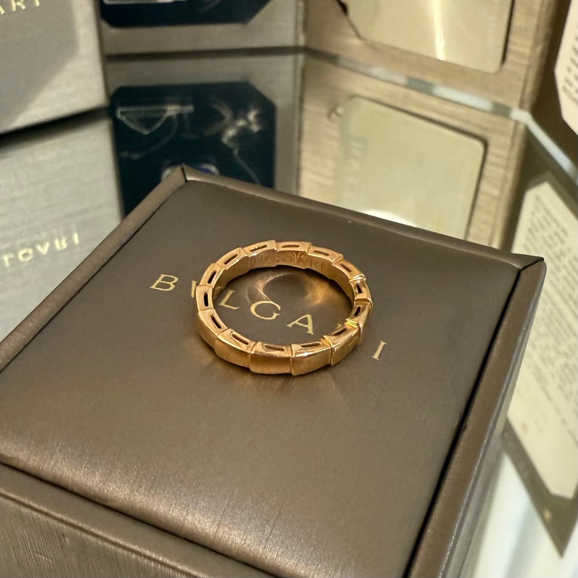 (53) 불가리 세르펜티 바이퍼 링 반지 상품이미지4