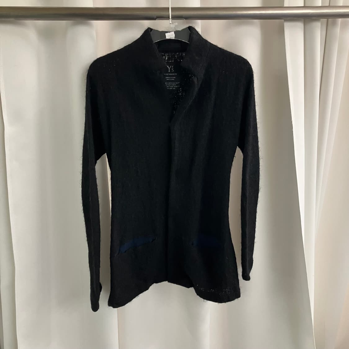 Y's 요지 야마모토 블랙 가디건 3 상품이미지1