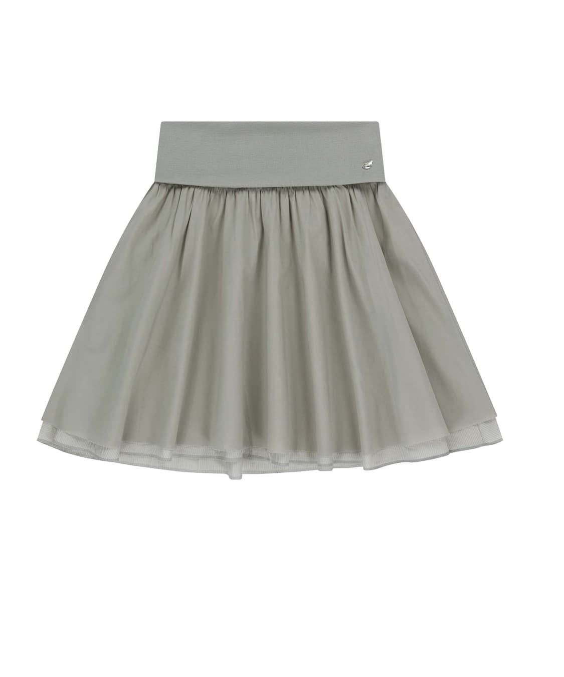 코이세이오 DOUBLE SHIRRING SKIRT GREY 상품이미지1