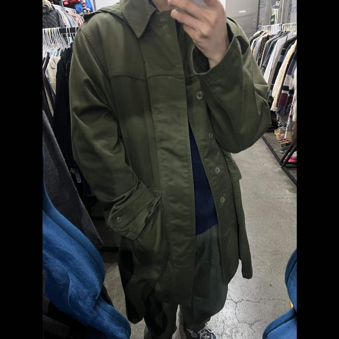 80년대 크로아티아군 필드파카 상품이미지3