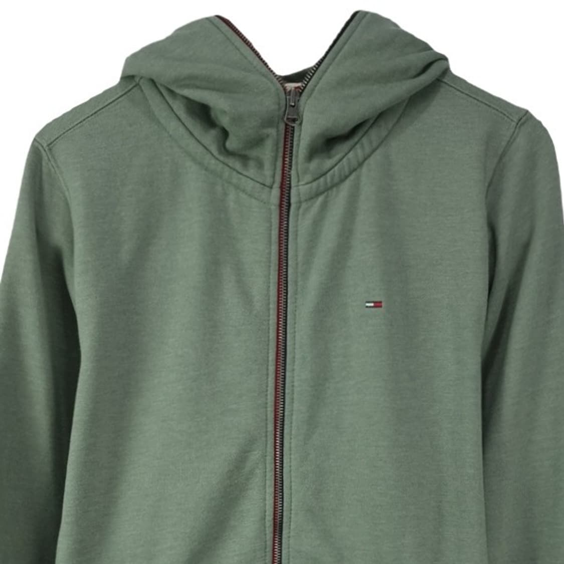 [타미힐피거] 로고 자수 풀 집 후드 집업 M19552 상품이미지4