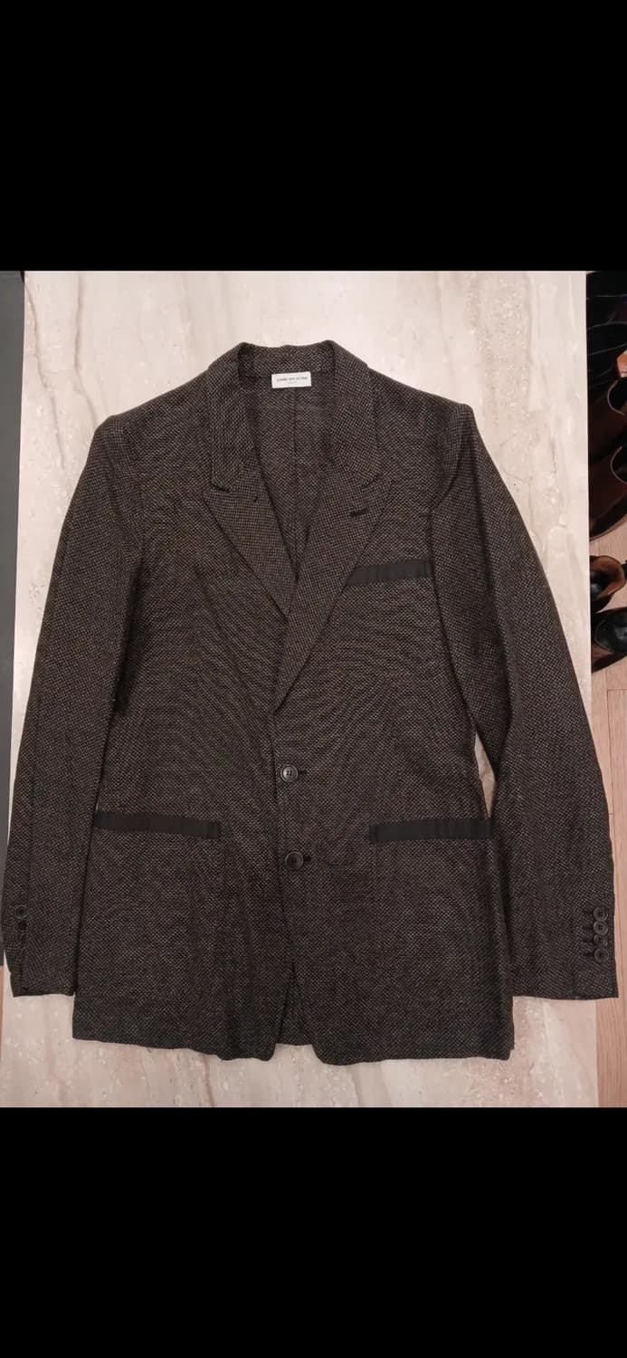 DRIES VAN NOTEN COTTON LINEN JACKET 상품이미지3