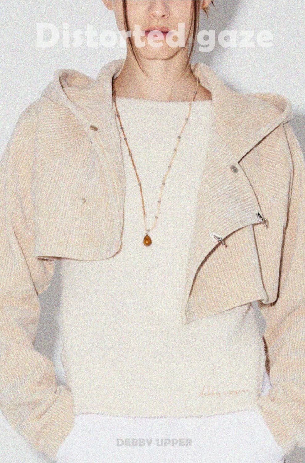 (새상품)데비어퍼(DEBBY UPPER) BEBETO 후드 크롭자켓 상품이미지1