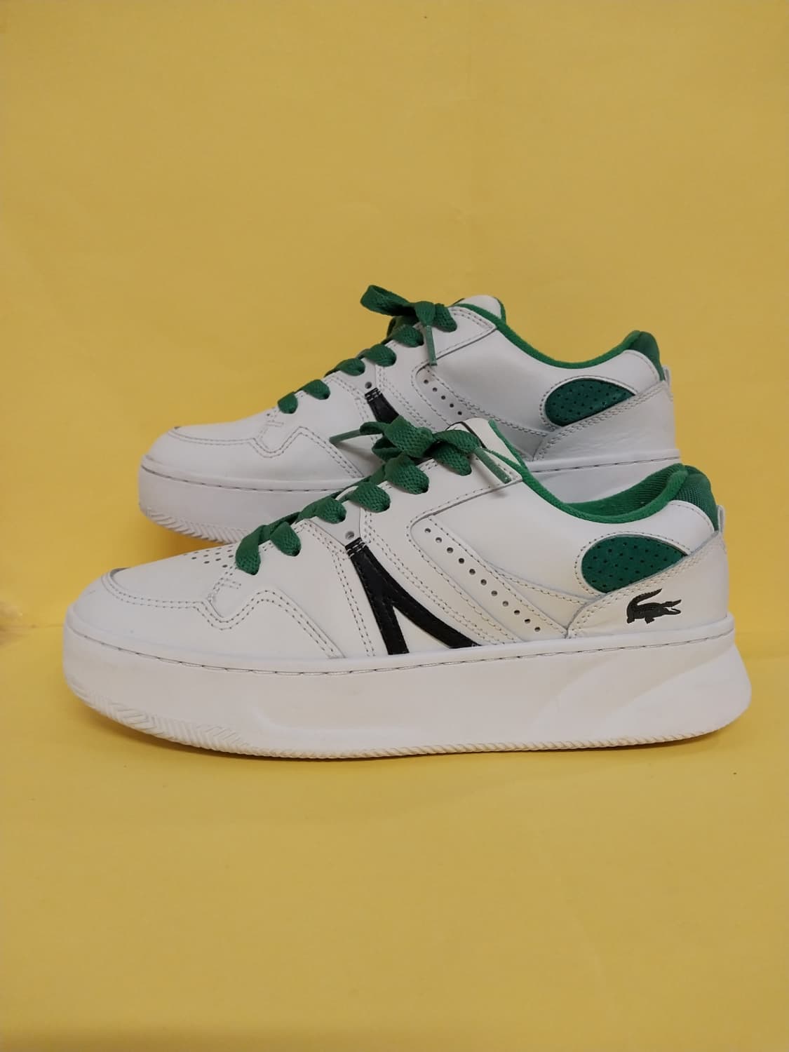 남성 라코스테 가죽 스니커즈, 운동화 (250) 상품이미지1