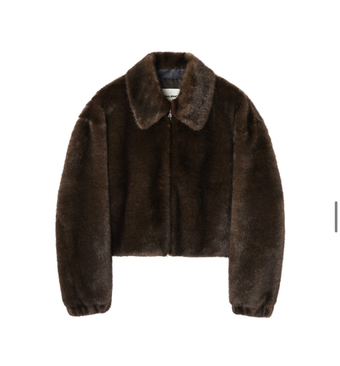 인사일런스우먼 퍼자켓 브라운 M 상품이미지3