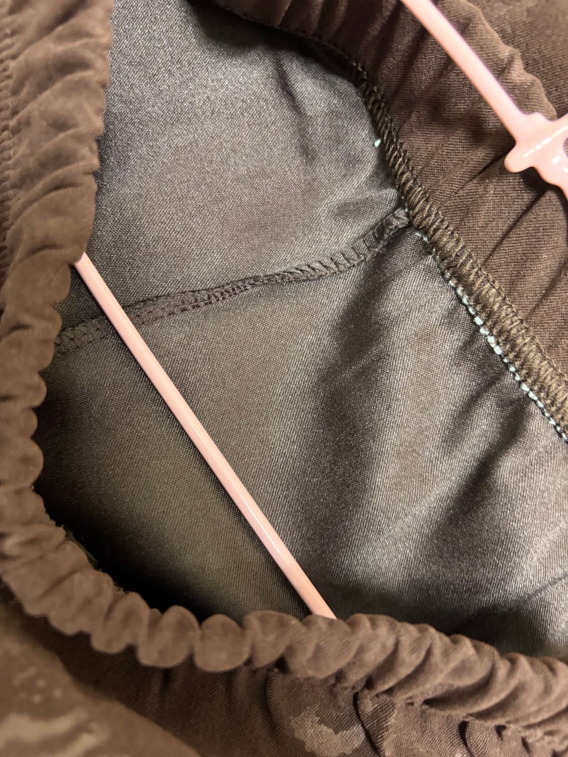 에이블리) 자가드 빈티지 부츠컷 롱 밴딩팬츠 상품이미지8