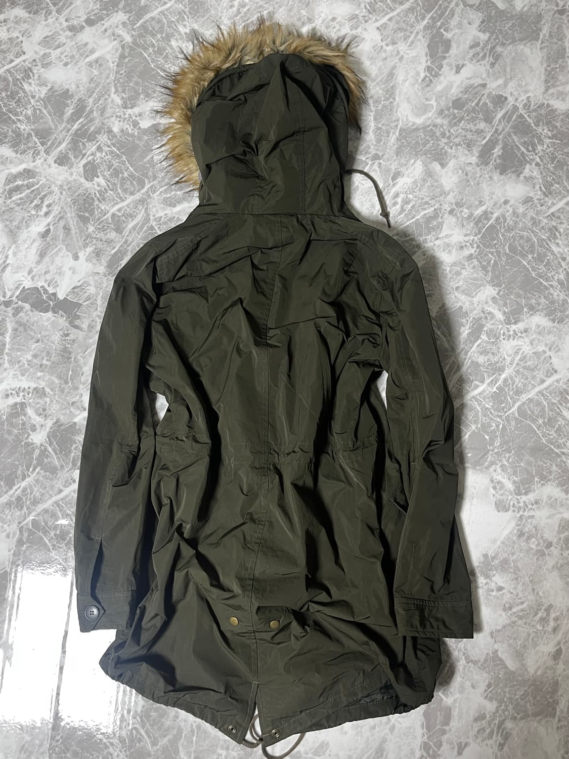 fur long jacket 상품이미지6