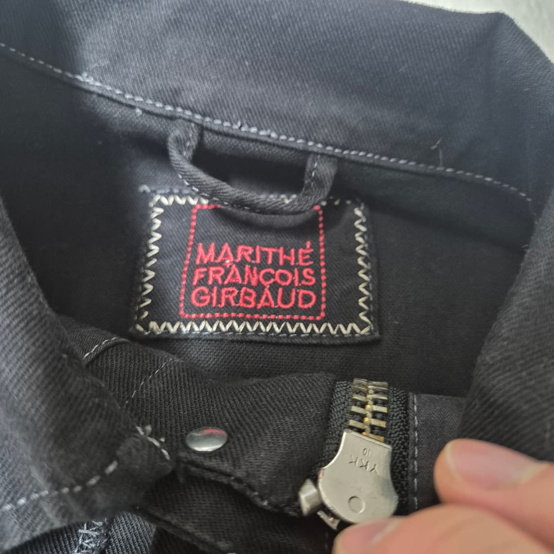 90s MARITHE FRANCOIS GIRBAUD 코튼 자켓 (M) 상품이미지2