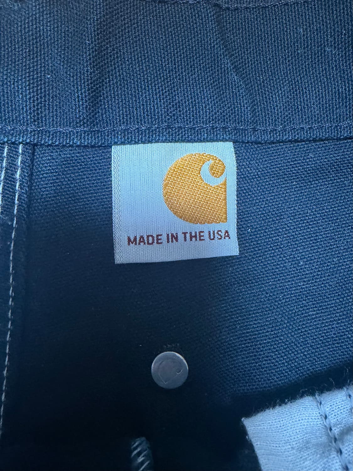 올드 미제 칼하트 블랙 더블니 팬츠 상품이미지5