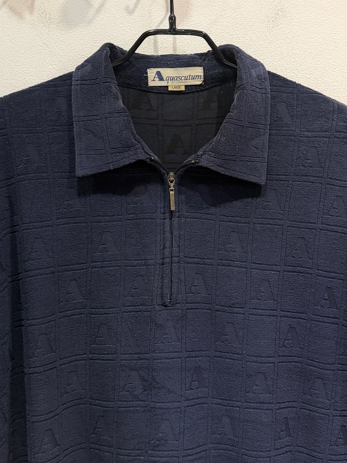 Aquascutum Jacquard polo (Made In Japan) 상품이미지5