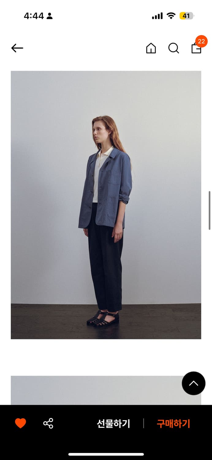 낫띵리튼 워크 자켓 상품이미지3