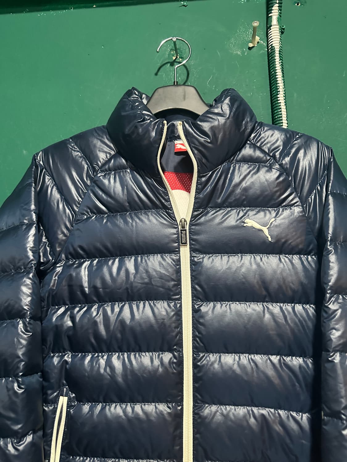 퓨마 경량패딩 네이비 M 상품이미지2