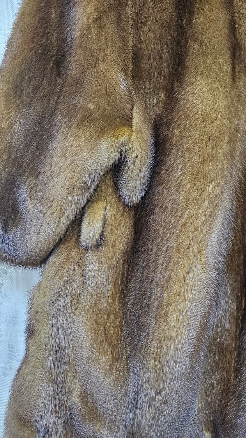 아메리칸밍크 브라운 코트 상품이미지5