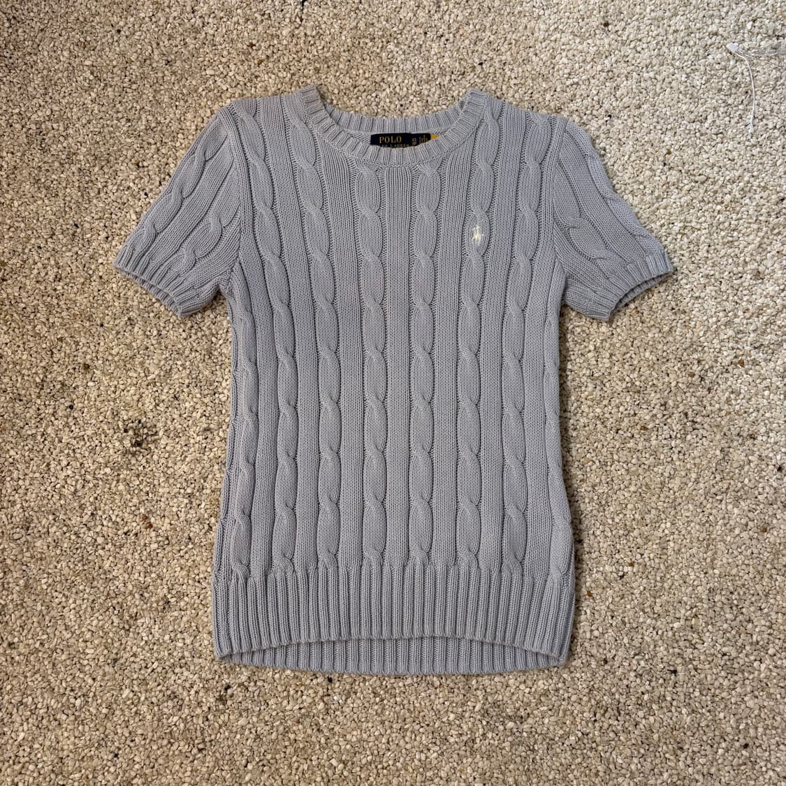 폴로 반팔 니트 상품이미지1