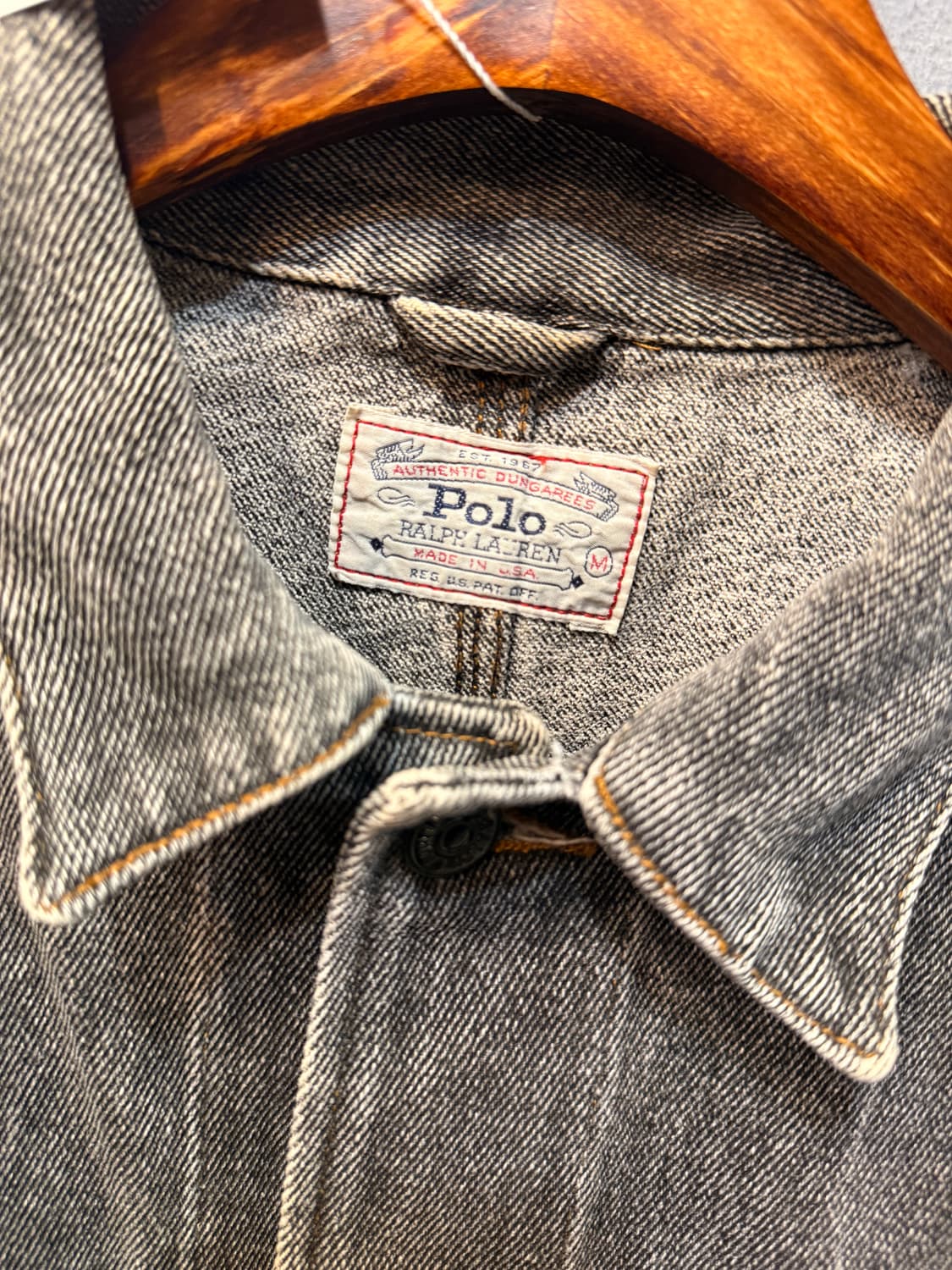 폴로 랄프로렌 80년대 덩가리 자켓 상품이미지5