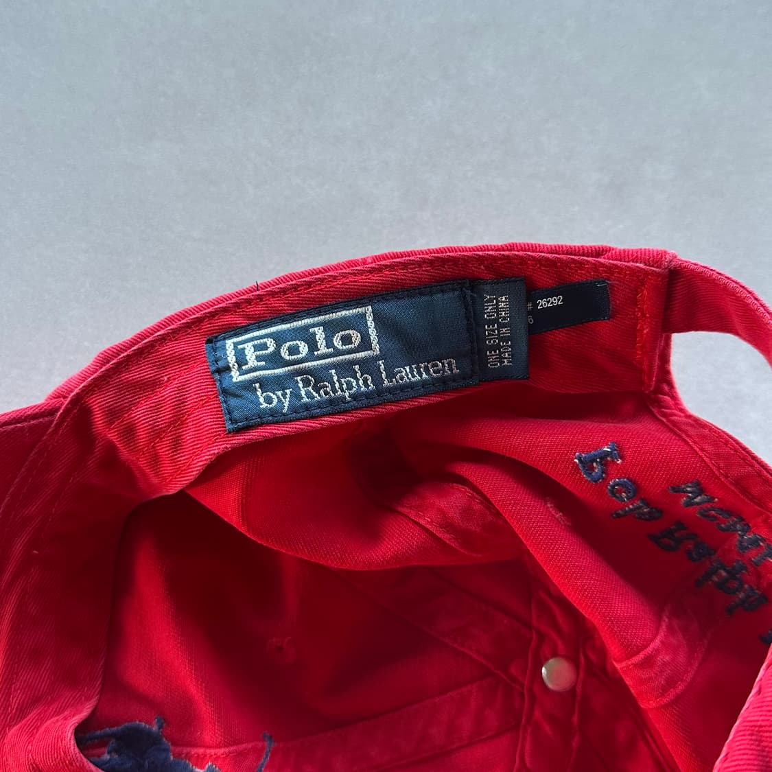 폴로 랄프로렌 빅포니 치노 여성 볼캡 모자 상품이미지9