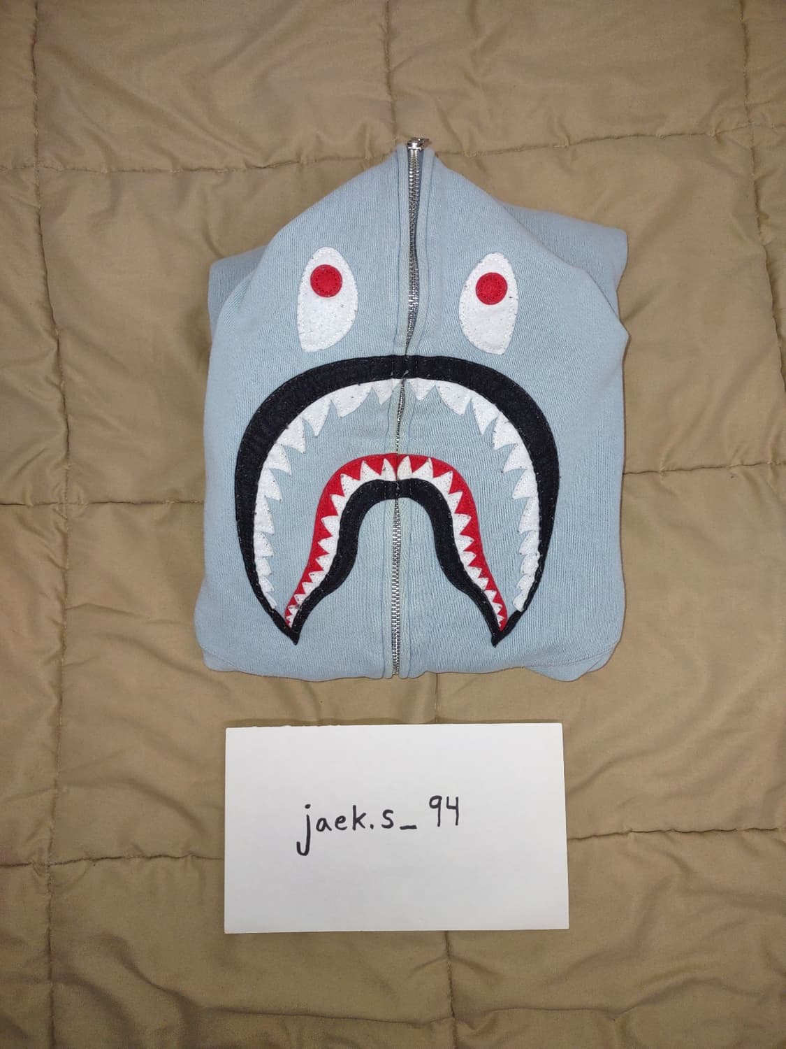 베이프 PONR 샤크 후드집업 상품이미지2